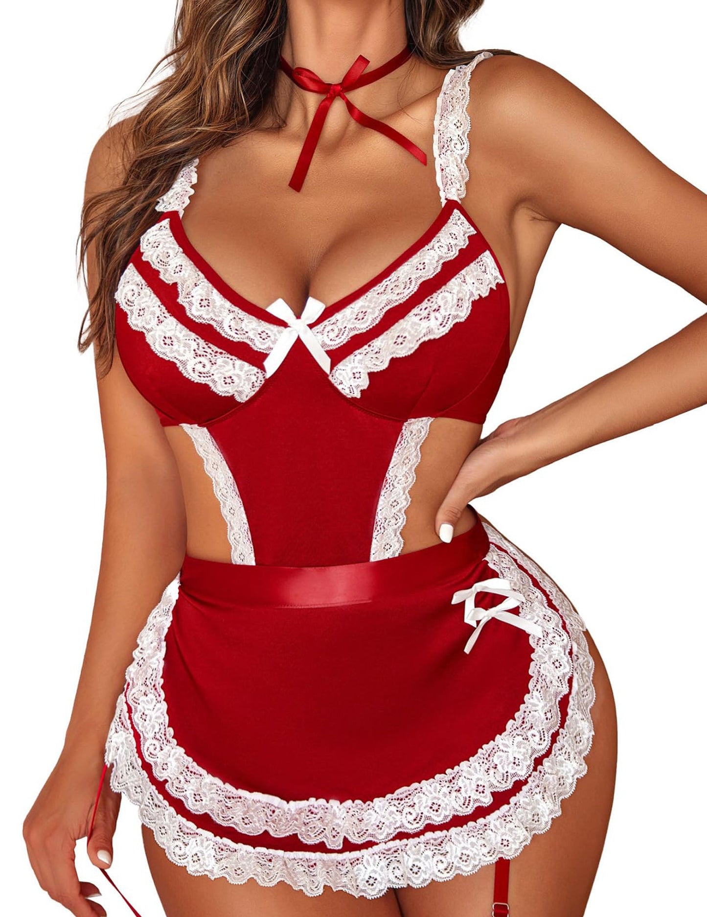 Naughty Scarlet Housemaid Costume