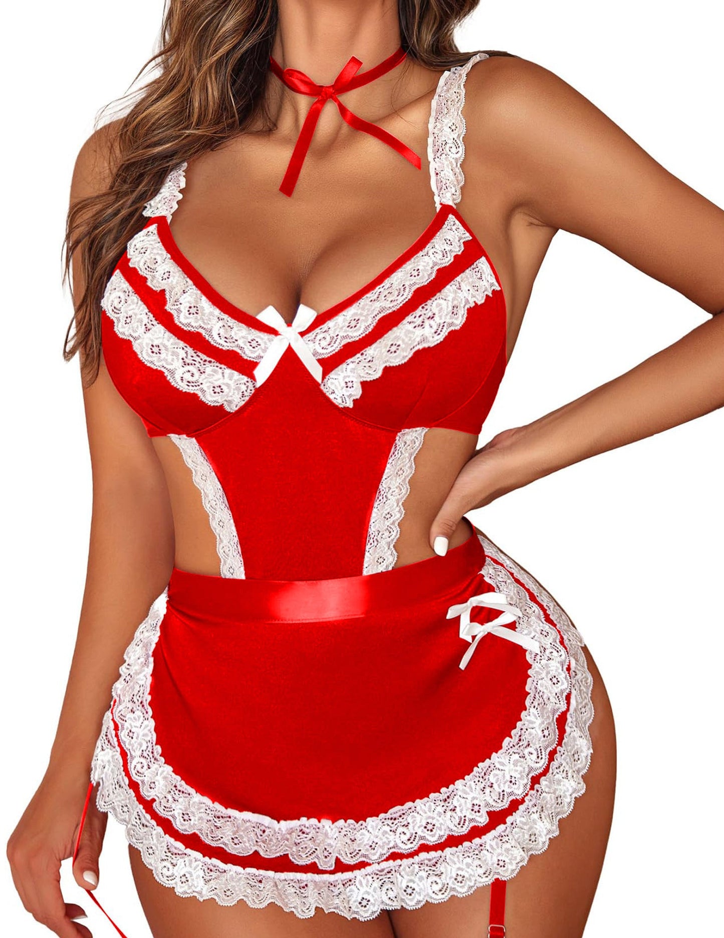 Naughty Scarlet Housemaid Costume