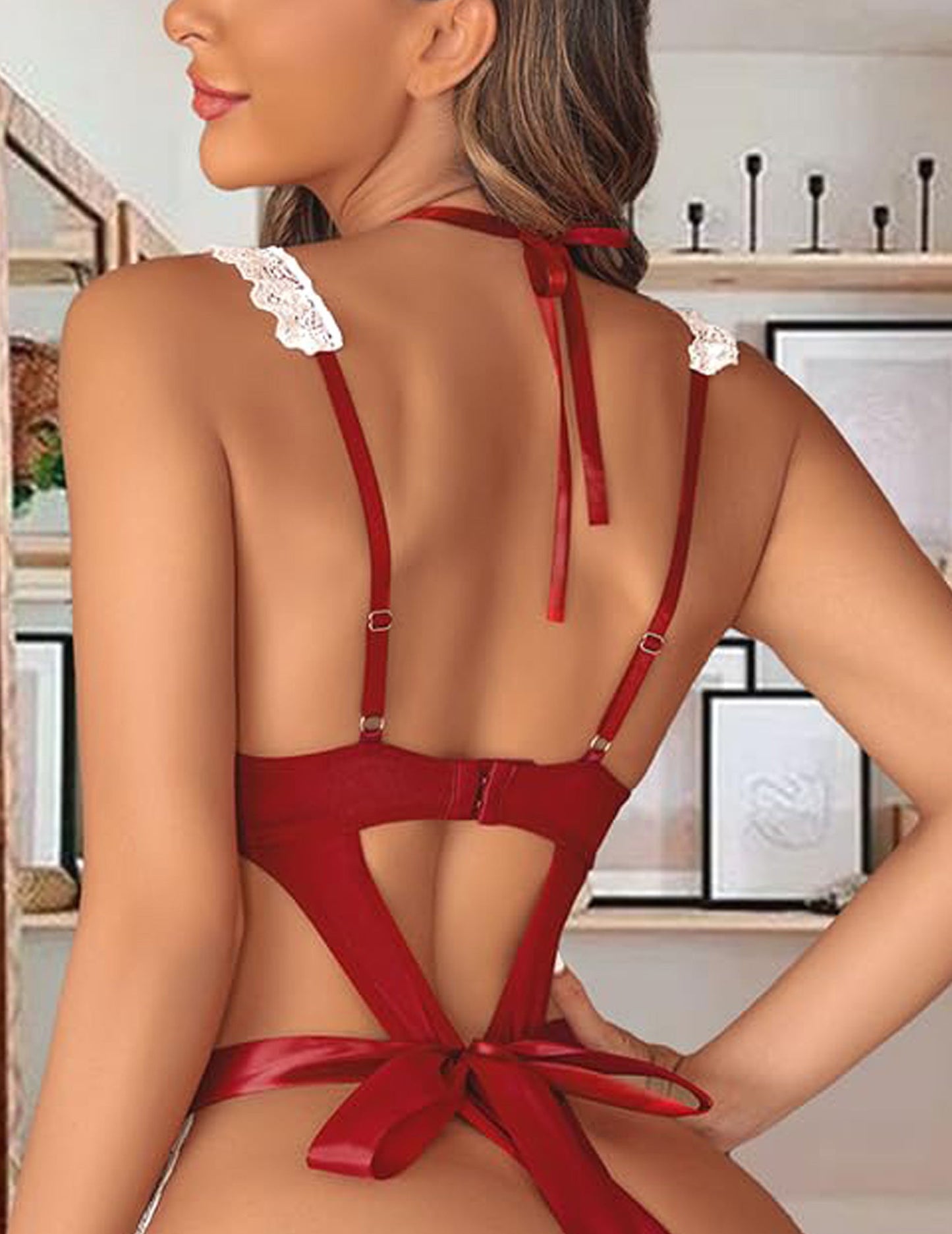 Naughty Scarlet Housemaid Costume