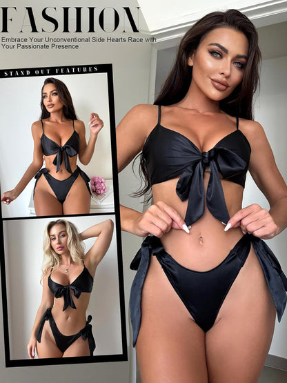 Sexy Bowknot Swimwear Set