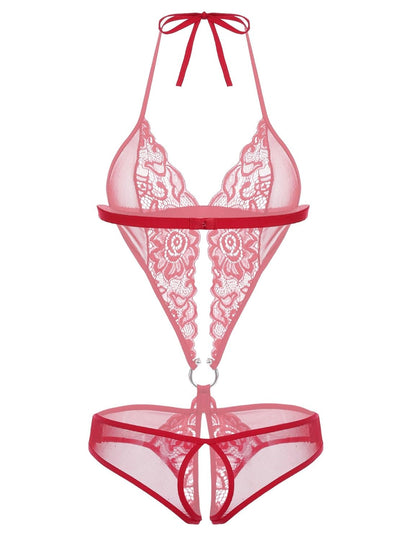 lvory Desire Lace Cut-Out