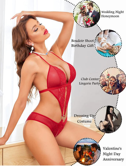 lvory Desire Lace Cut-Out