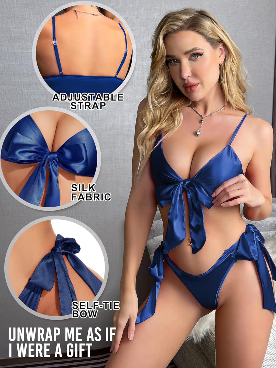 Sexy Bowknot Swimwear Set
