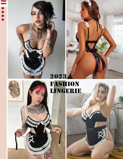 Naughty Scarlet Housemaid Costume