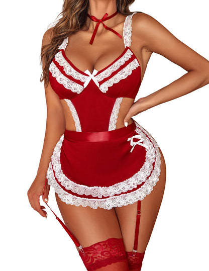 Naughty Scarlet Housemaid Costume