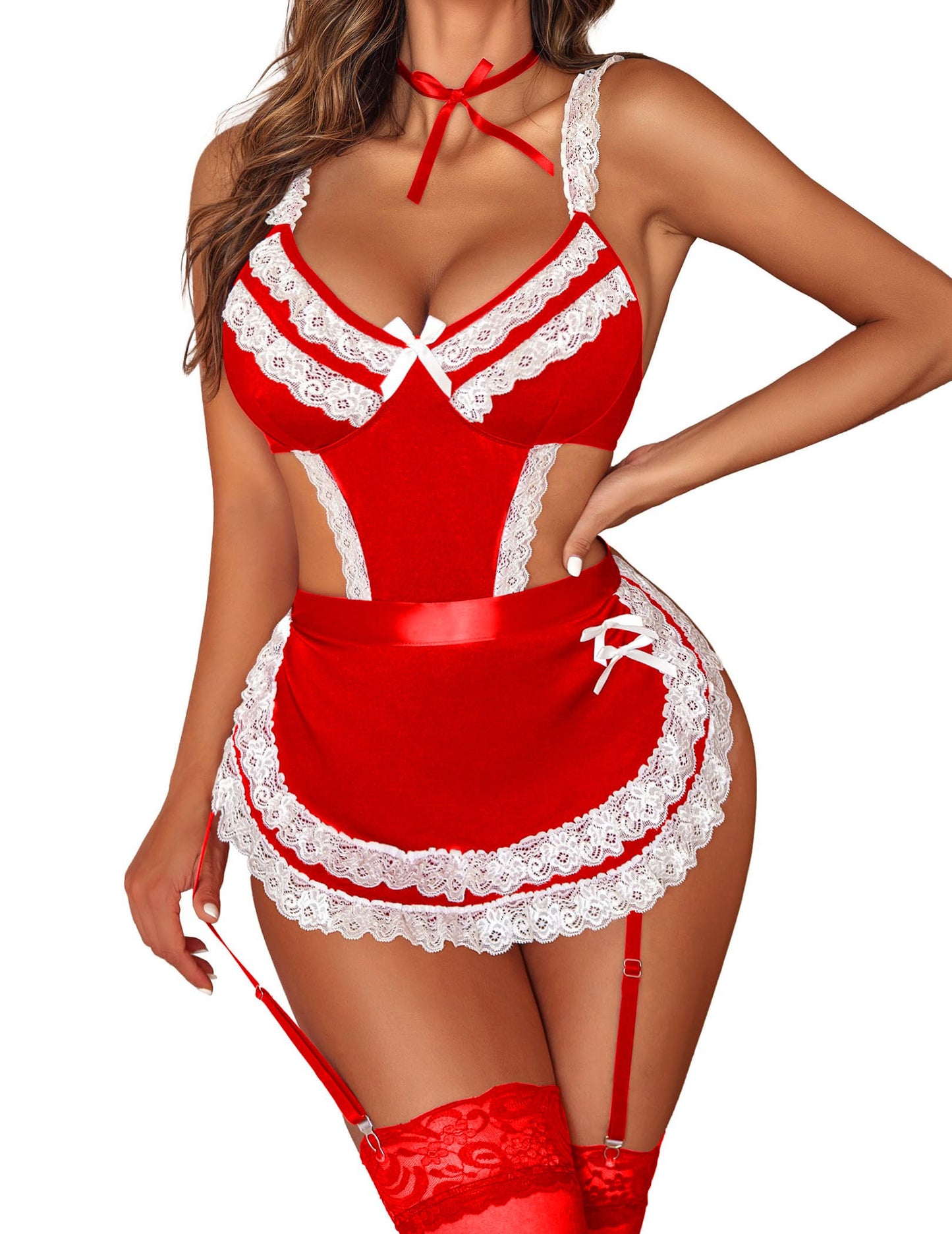 Naughty Scarlet Housemaid Costume