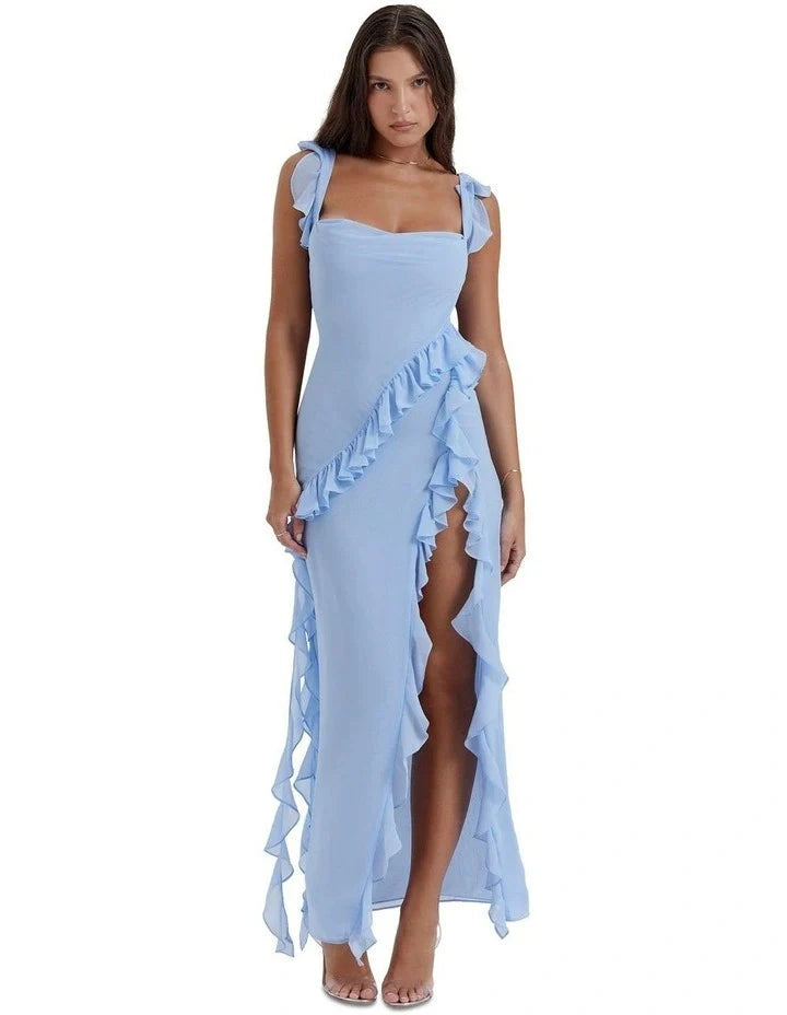 Celeste Ruffle Dress