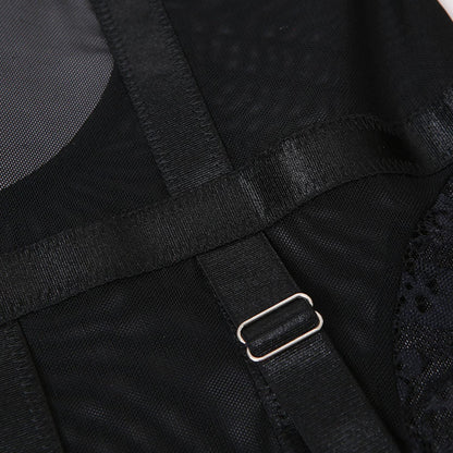 Midnight Dominance Lace Bodysuit