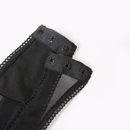 Midnight Dominance Lace Bodysuit