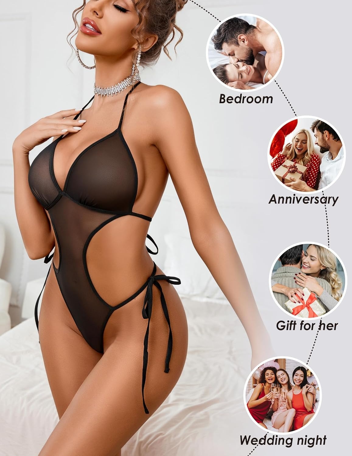 Temptation Mesh One-Piece
